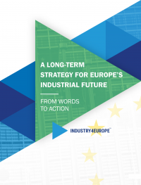 Industry4Europe Cover of the 2019 Joint Paper